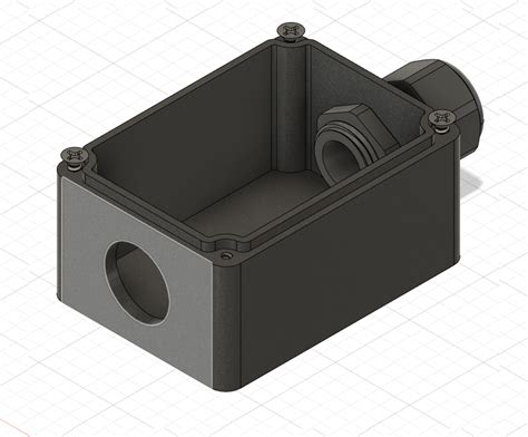 electrical box stl|3d printed junction box.